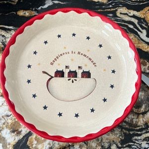 Vintage American Apple Pie plate
